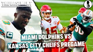 Miami Dolphins vs. Kansas City Chiefs Pregame Show | The Basement Sports Network