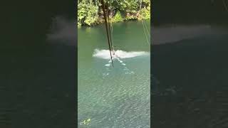 Zipline in Kali River Dandeli #viral #shorts #trending