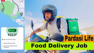 Food delivery job salary pardasi life uber eats job