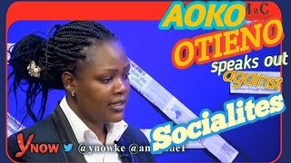 AOKO OTIENO Speaks out Against Socialites😁😁