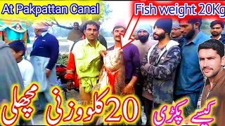 Fish Catching Vlog at Pakpatan canal|Village Catching fish|Faheem Rana