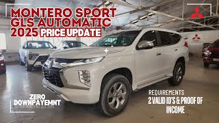 GRABE MAY ZERO DOWNPAYMENT SA #MITSUBISHI #MONTERO SPORT 2025