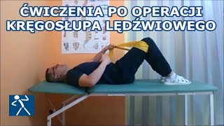 Przepuklina | Dyskopatia lędźwiowa | Ćwiczenia po operacji I 🇵🇱 🇪🇺