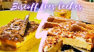 Biscoff Tres Leches cake/ #TresLeches / Biscoff Caramel Cake #sprinkleofflavours_official #cake