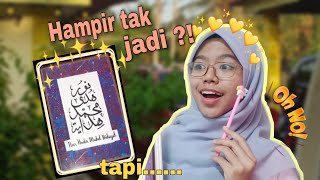 ART NAME KHAT CALLIGRAPHY | Something happened?! Oh No!!