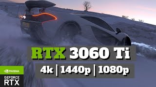 FORZA HORIZON 4 | RTX 3060 Ti | i7 10700k | 4k | 1440p | 1080p | Benchmark