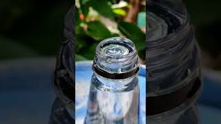 🔥tissuepaper vs bottle|easy water experiment|#shorts #m4tech