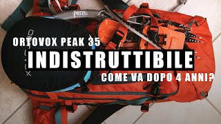 INDISTRUTTIBILE Ortovox Peak 35: long test dopo 4 anni