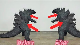 Removing Joints From SHMA Godzilla 2019 and 1995!