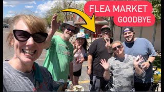 FLEA MARKET FLASHBACKS with Old School Flips | Score on Cowboy Boots for Resale | He's Moving!