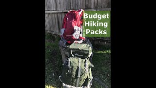 Budget Hiking Packs