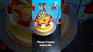 Pineapple Cake/Pineapple Cake Design/ Pineapple Cake Decorations Ideas #cake #shorts #ytshorts