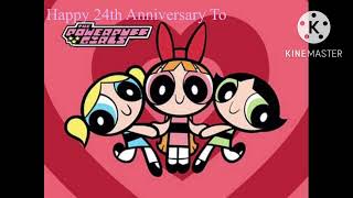 Happy 24th Anniversary To The Powerpuff Girls (1998)!