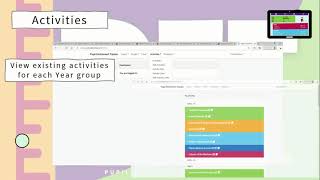 Edsential Pupil Enrichment Tracker: Managing Activities