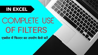 Detail video of using filters in excel