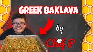 Best baklava ever made by Chef Panagioti!!!