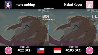 Intercambing vs Hakui Koyori | Kano - Daisy Blue [Hope] +HDDT