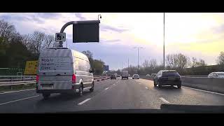 Driving on M4 Motorway 🛣  Tuesday Morning