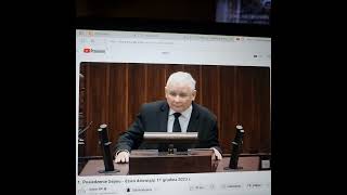 Kaczyński mówi do Tuska że jest niemieckim agentem