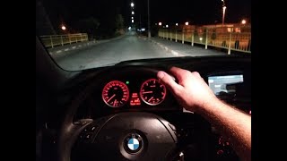 NOCNA VOZNJA KROZ SOKOBANJI #|# 2006 BMW 520D E60