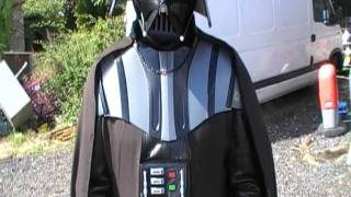 Darth Vader using Rip It Energy Fuel Citrus X