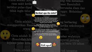 Berikut apa itu cinta#shorts