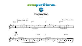 Partitura "Inspiración" Benny Ibarra