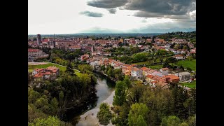 Natisone e parco della Lesa dal drone - Cividale del Friuli