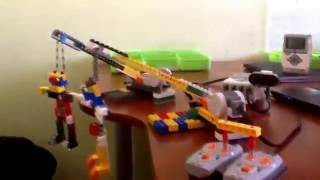 WEDO lego giant on the crane 2016 | Лего Ведо гигант поднимается краном 2016