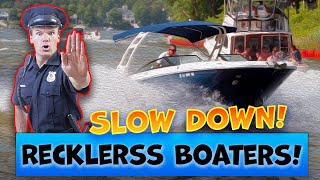 🚨 INSANE! Speed Demons On The Canal! Reckless Boaters Gone Wild in Point