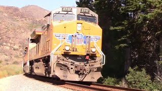 Amtrak and UP Trains Along the California Coast!