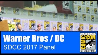 Warner Bros. DC Film Panel SDCC 2017