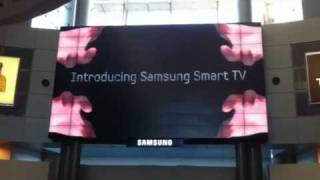 Samsung 100 screen video wall