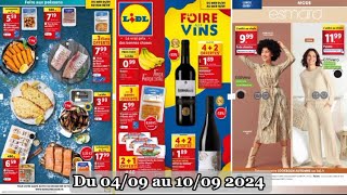 Nouveau catalogue 💥 LIDL #lidl du 04/09 au 10/09 2024 France 🇫🇷