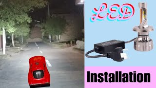 LED headlights installation in Urdu / Hindi