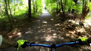 Airborne Toxin Summer Downhill MTB runs with a buddy 2014 :)