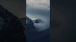 Mountain peak time lapse #shortsvideo #mountain