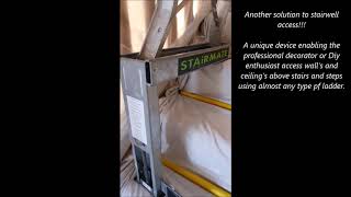 Hall stairs and landing access equipment for painting and decorating explained part 1