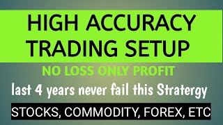 HIGH ACCURACY TRADING SETUP RISK 1 RS PROFIT 10RS  (INTRADAY SWING POSITIONAL )हर ट्रेड मै प्रॉफिट