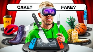 CZY WSZYSTKO JEST TORTEM? - CAKE OR FAKE (apple vision pro)