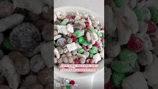 Christmas Chex Mix #easyrecipe #christmas #easyrecipes #nobake #christmasdesserts #christmasrecipes