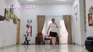 BUTTERFLY 2024 ( DEMO& COUNT ) LINEDANCE || Dewi Palupi (INA) - June 2024