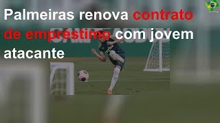 Palmeiras renova empréstimo de jovem atacante Luan