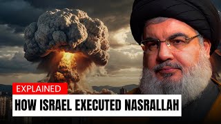 How Israel assassinate Hassan Nasrallah in Lebanon? #israel #iran #hezbollah