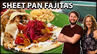 Sheet Pan Chicken Fajitas | Easy & Budget Friendly!