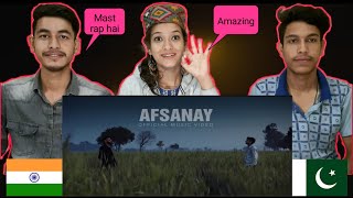 Indian Reaction On | Afsanay - Young Stunners | Talha Anjum |