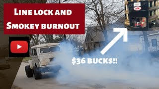 Line lock and burnouts