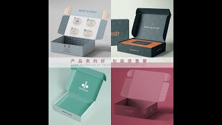 carton luxury box Customized Shipping pink packaging boxes safety and Mailing Any Size Very hard