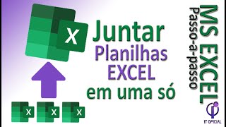 Como combinar ou juntar abas de planilha em uma unica