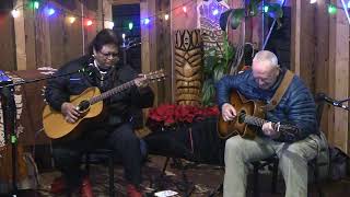 "'Opihi Moemoe",  Ledward Kaapana  With Fran Guidry At The Pono Hawaiian Grill In Santa Cruz